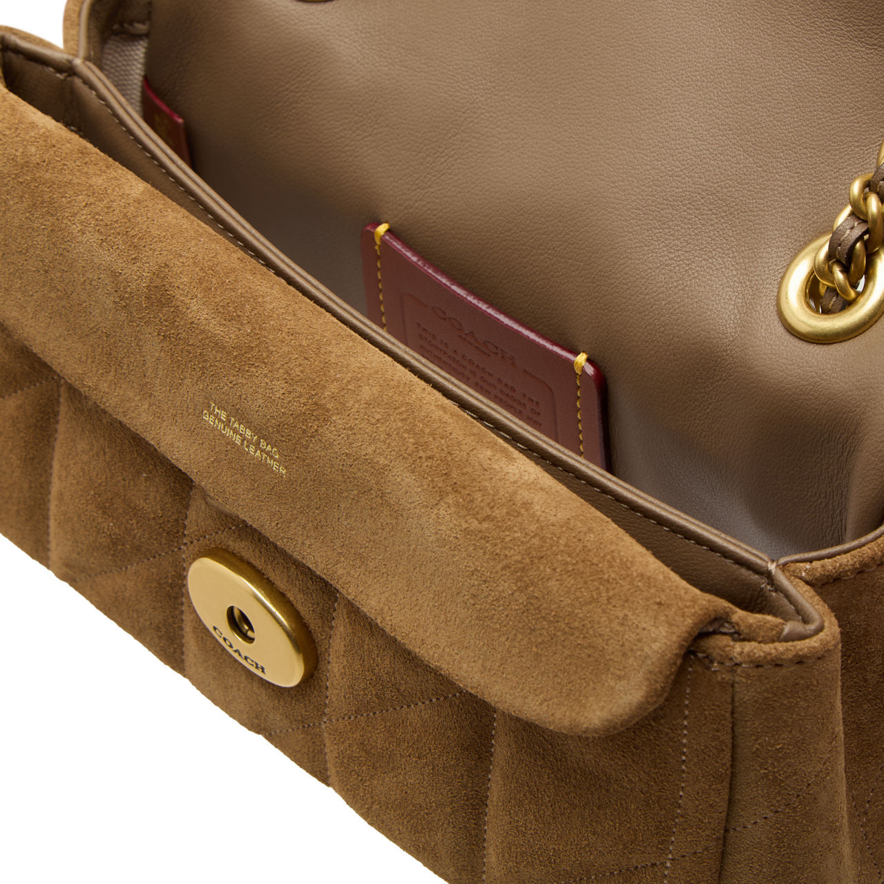 Coach tabby quilted 20 shoulder bag