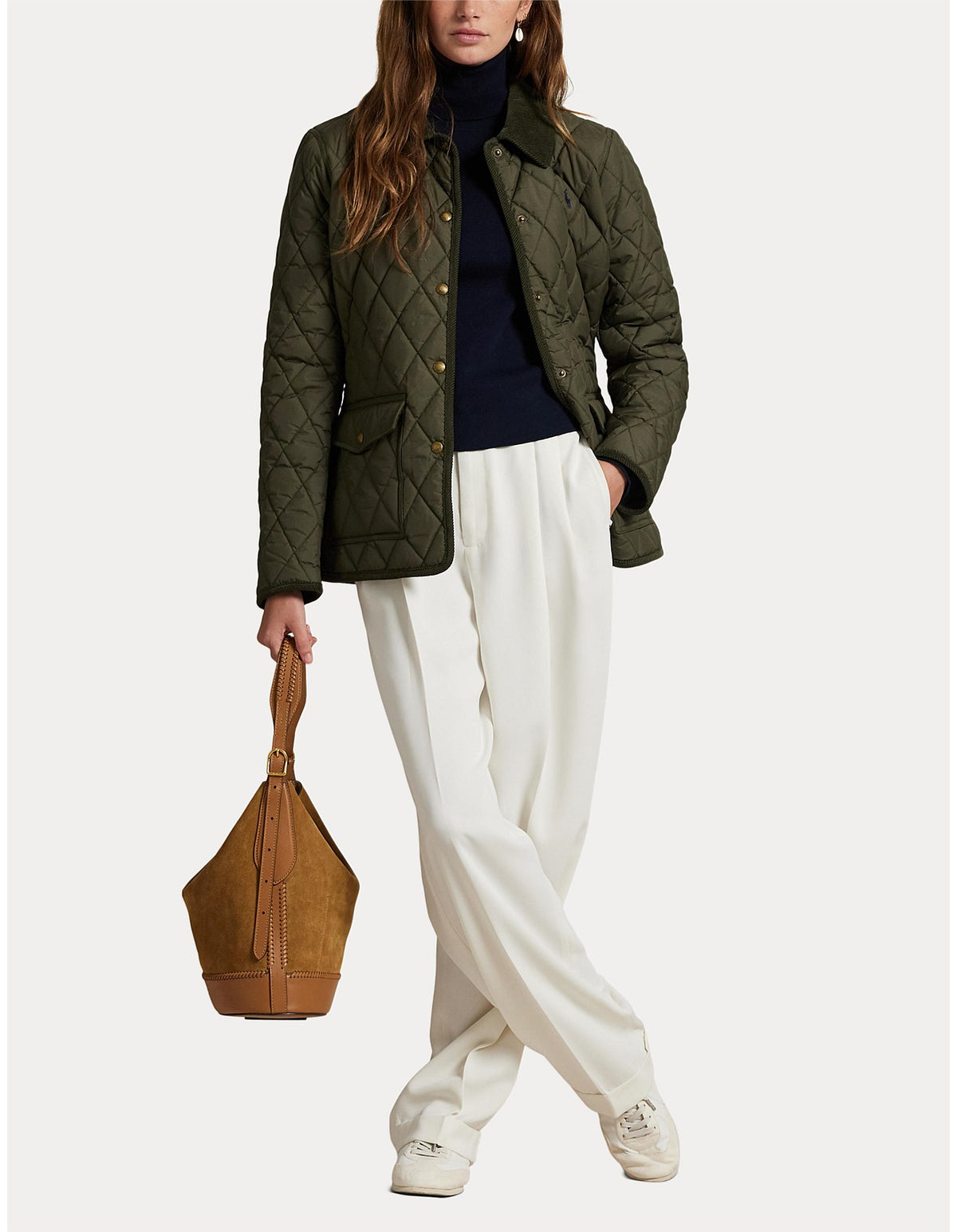 Ralph lauren quilted barn jacket