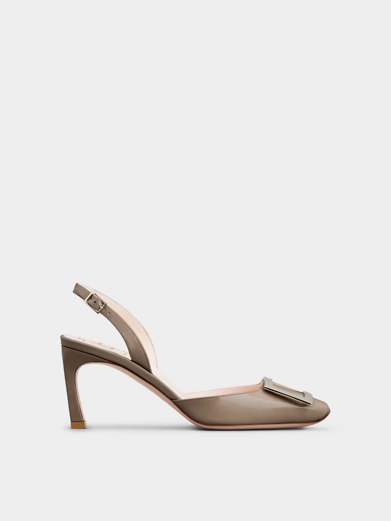 Roger vivier trompette pumps in patent leather ready stock