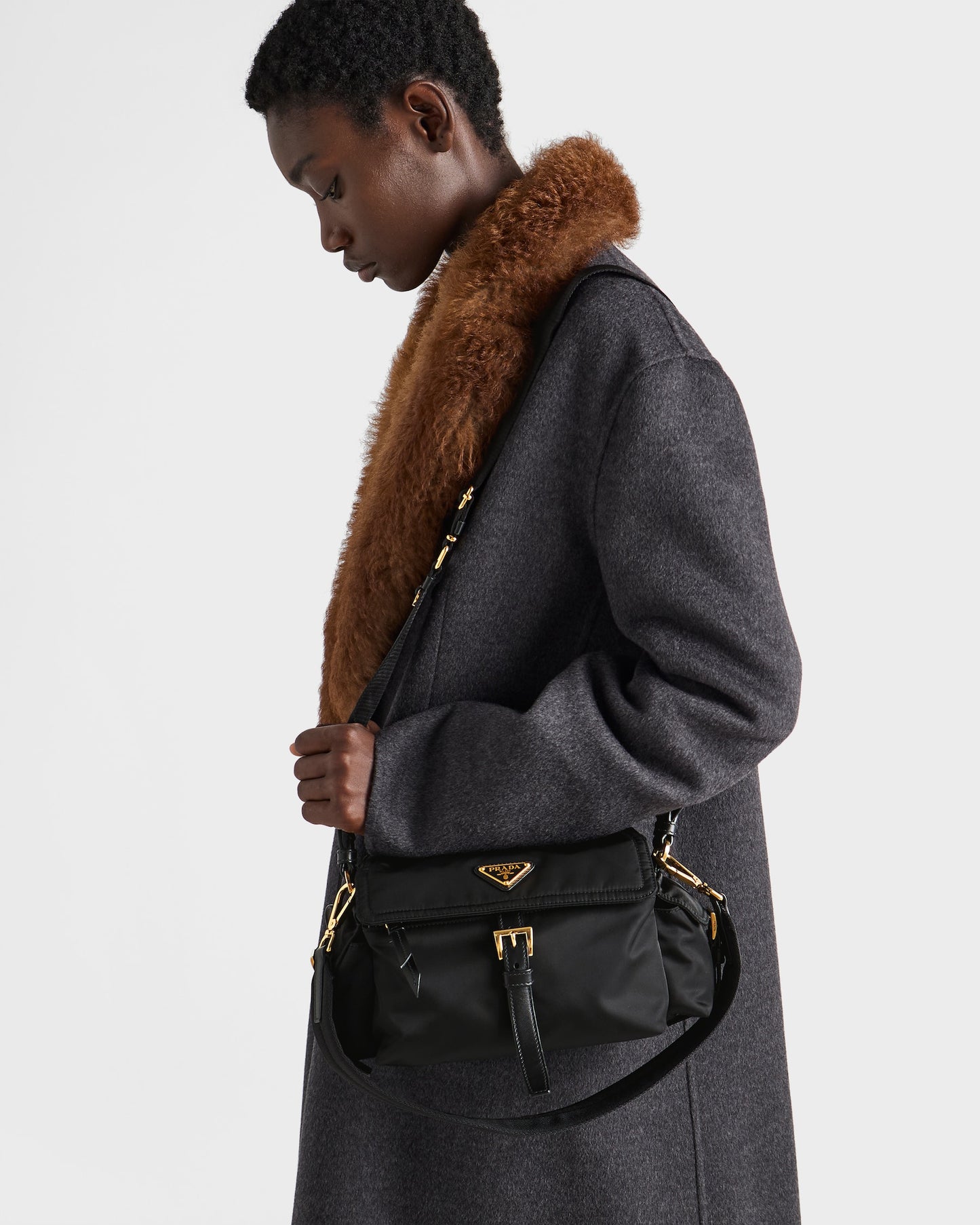 Prada explore re-nylon shoulder bag