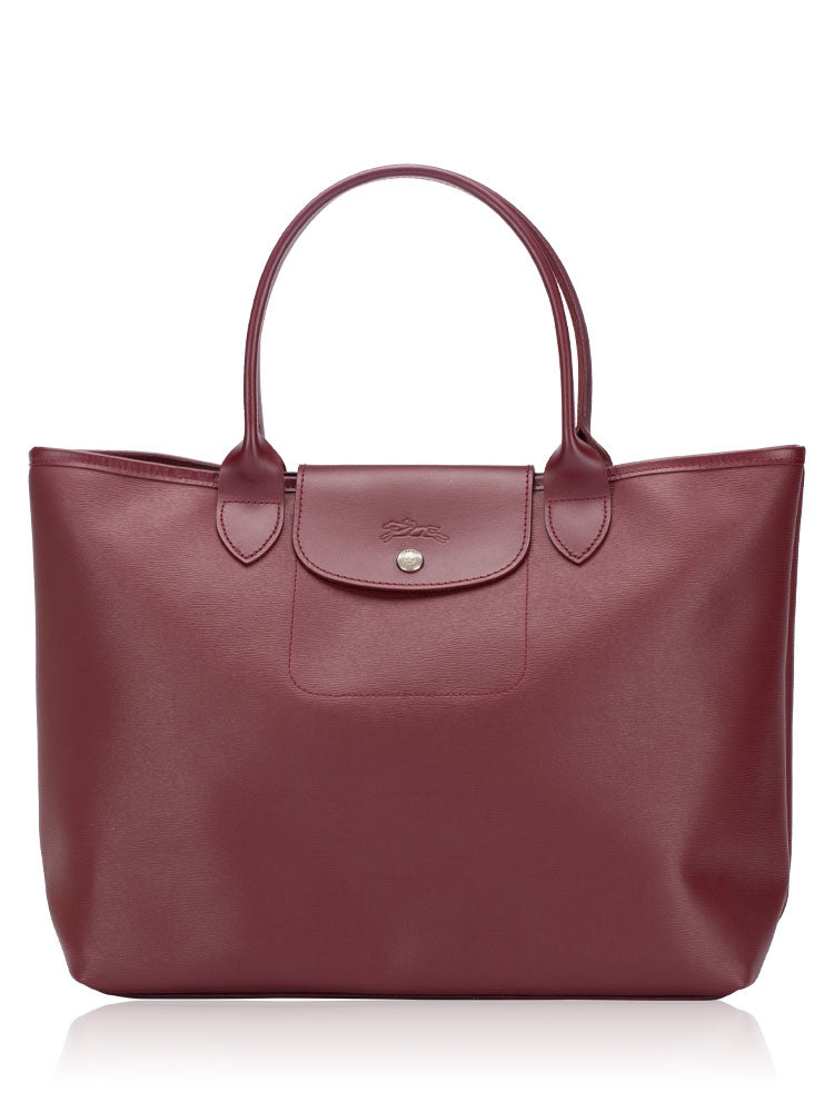 Longchamp Large City Leather Tote