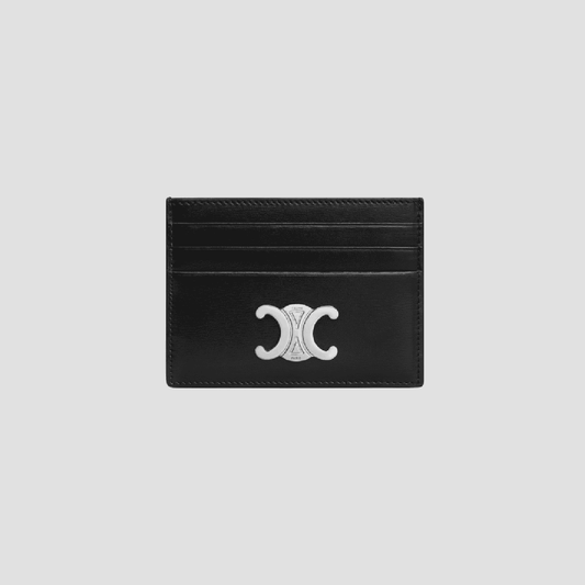 Celine sliver triomphe card holder ready stock