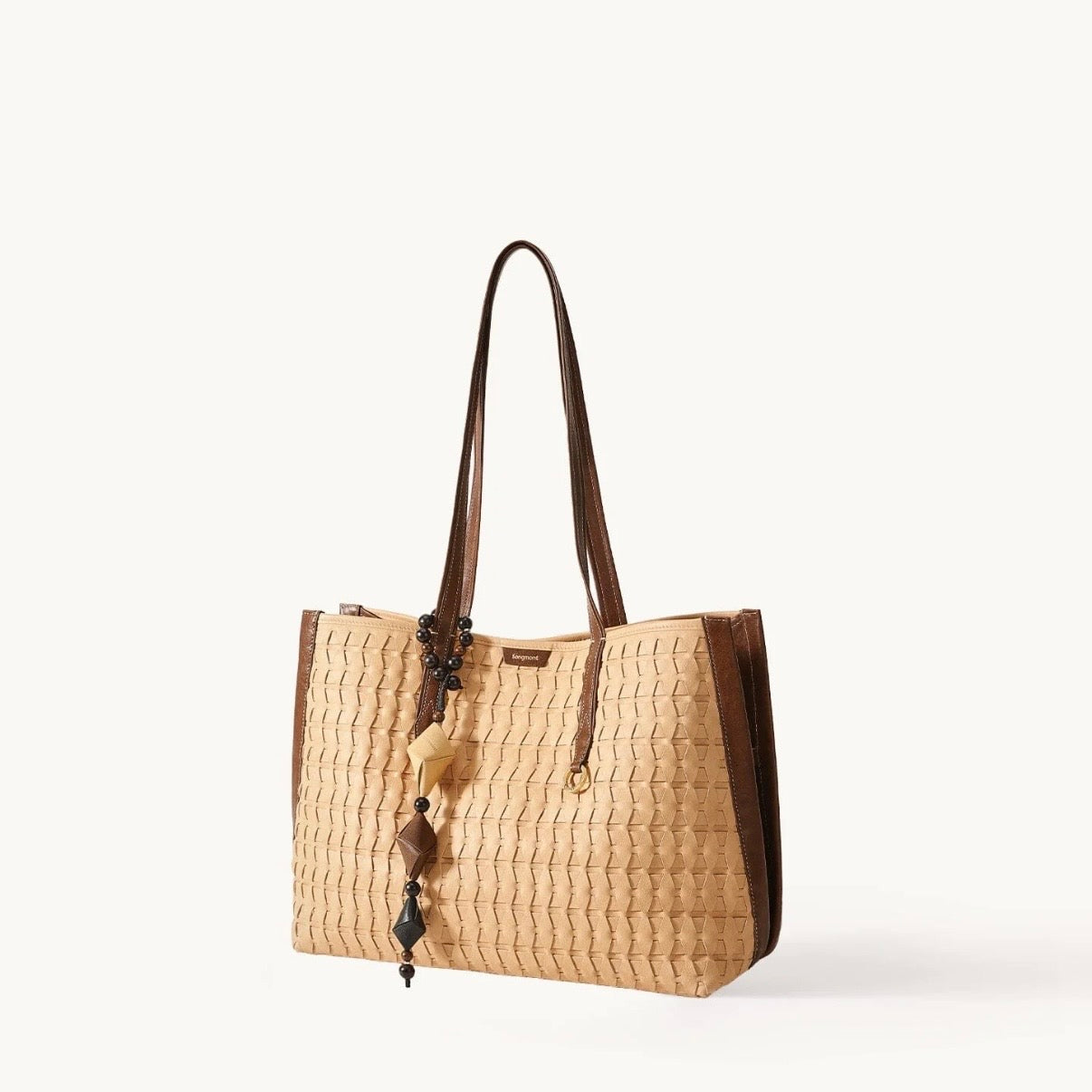 Songmont medium lattice tote