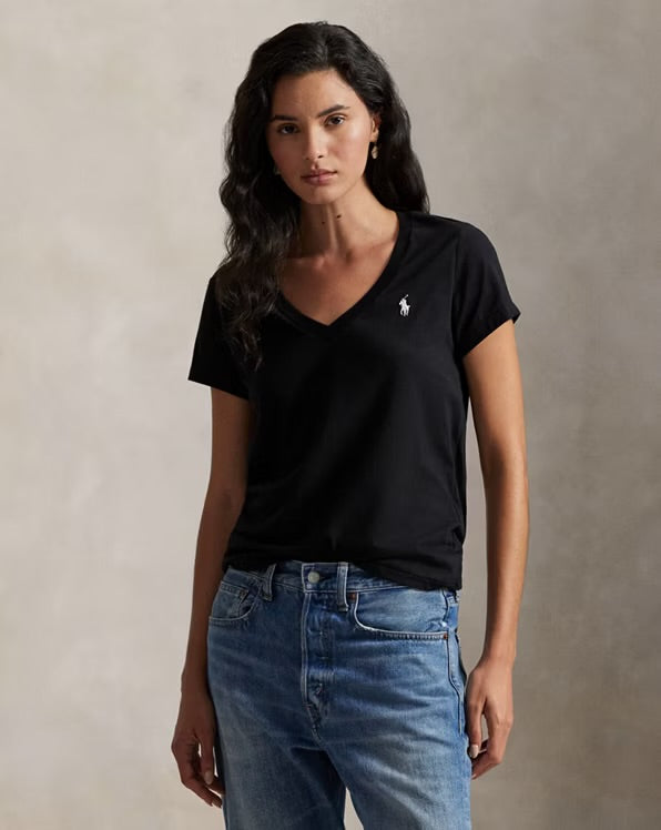 Ralph Lauren V-neck Logo T-shirt