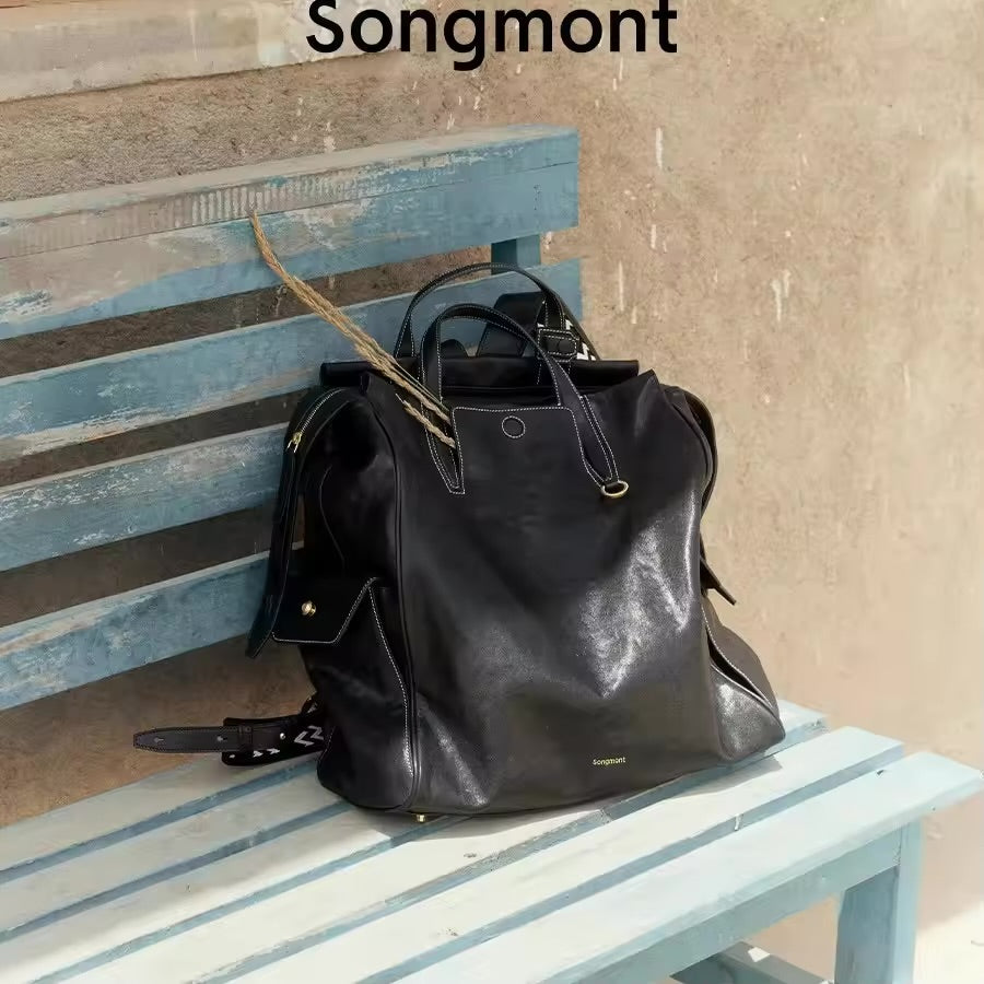 Songmont leather backpack