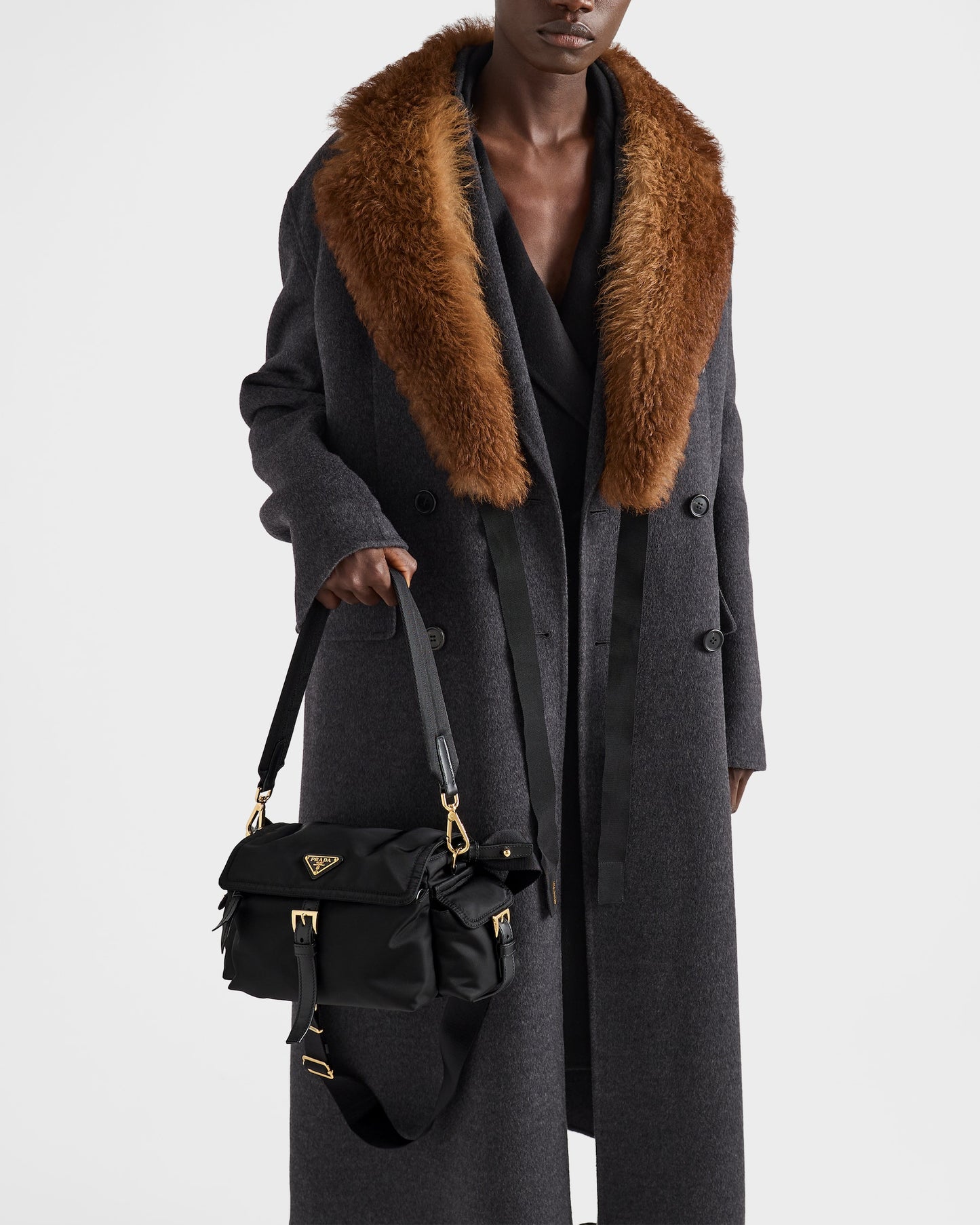 Prada explore re-nylon shoulder bag