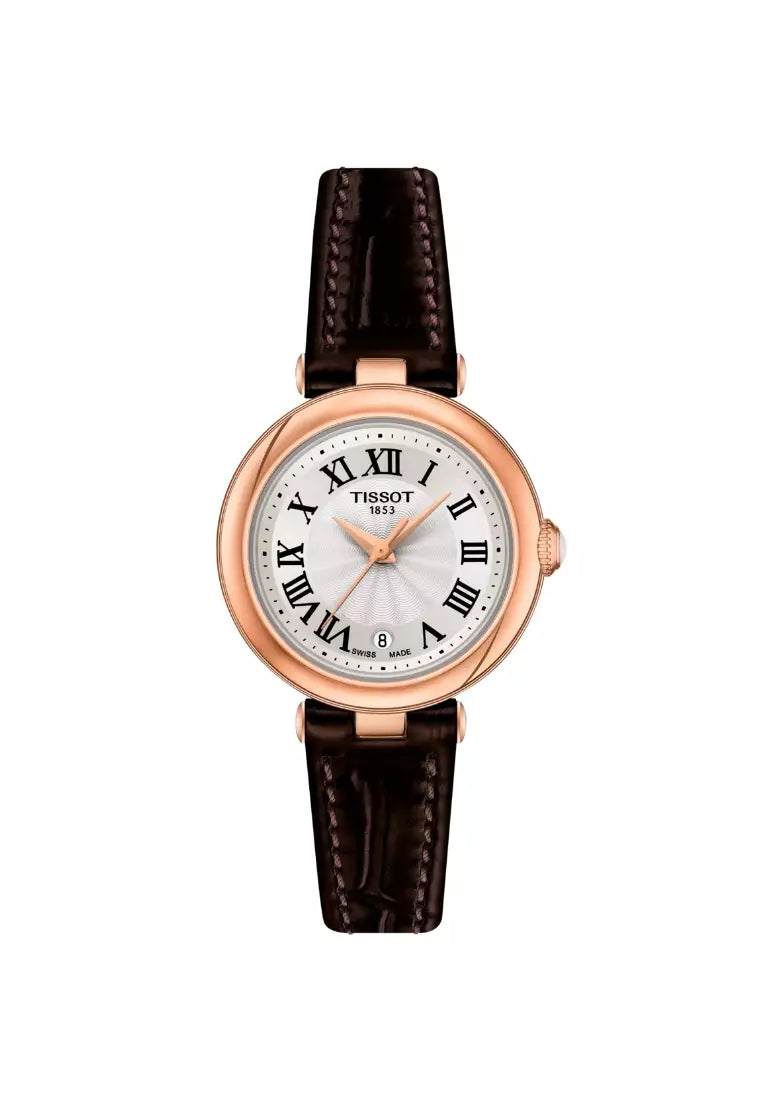 Tissot Bellissima 26mm Lady Watch Leather Strap