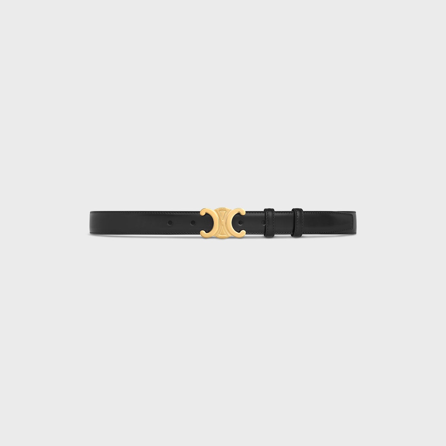 🔥8.8 LIMITED TIME SALE🔥 Celine triomphe 25mm belt in taurillon leather
