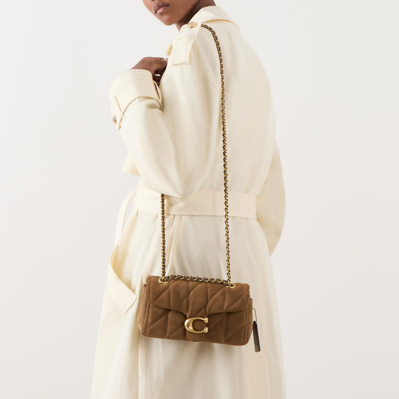 Coach tabby quilted 20 shoulder bag