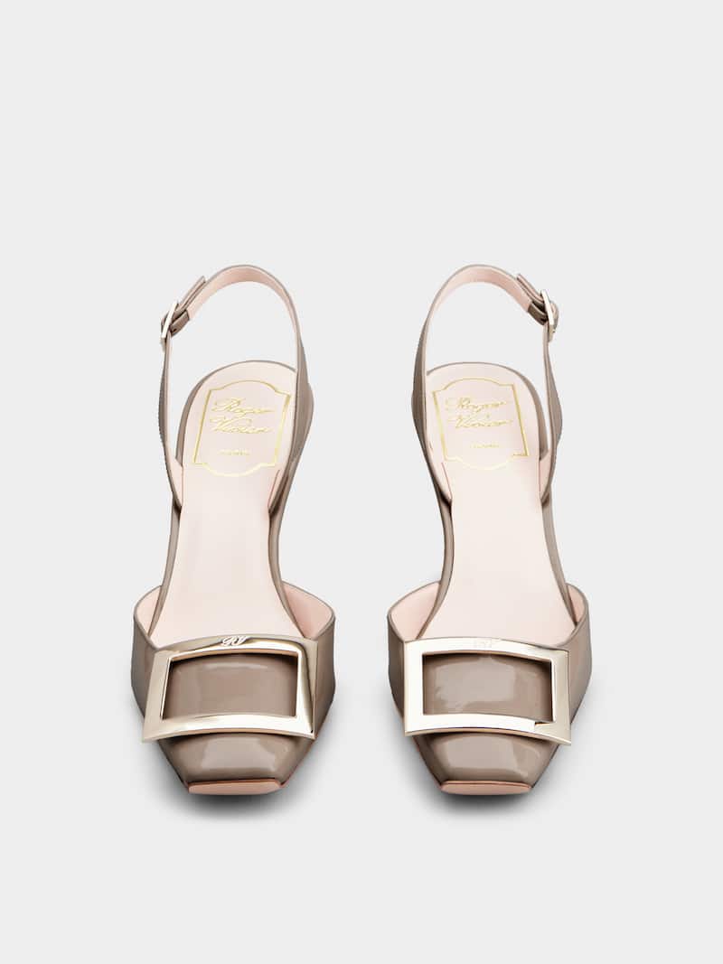 Roger vivier trompette pumps in patent leather ready stock