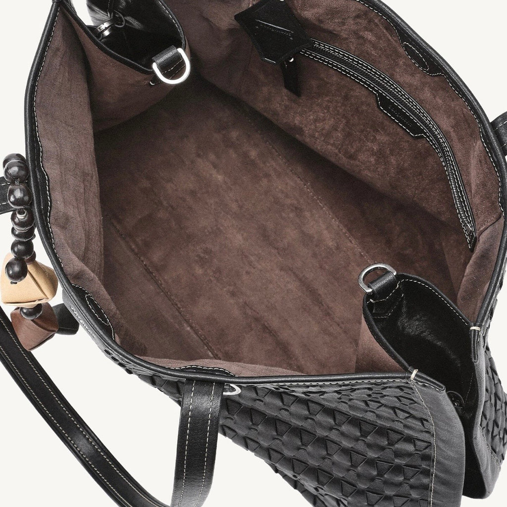 Songmont medium lattice tote
