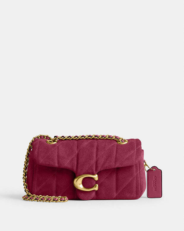 Coach tabby quilted 20 shoulder bag