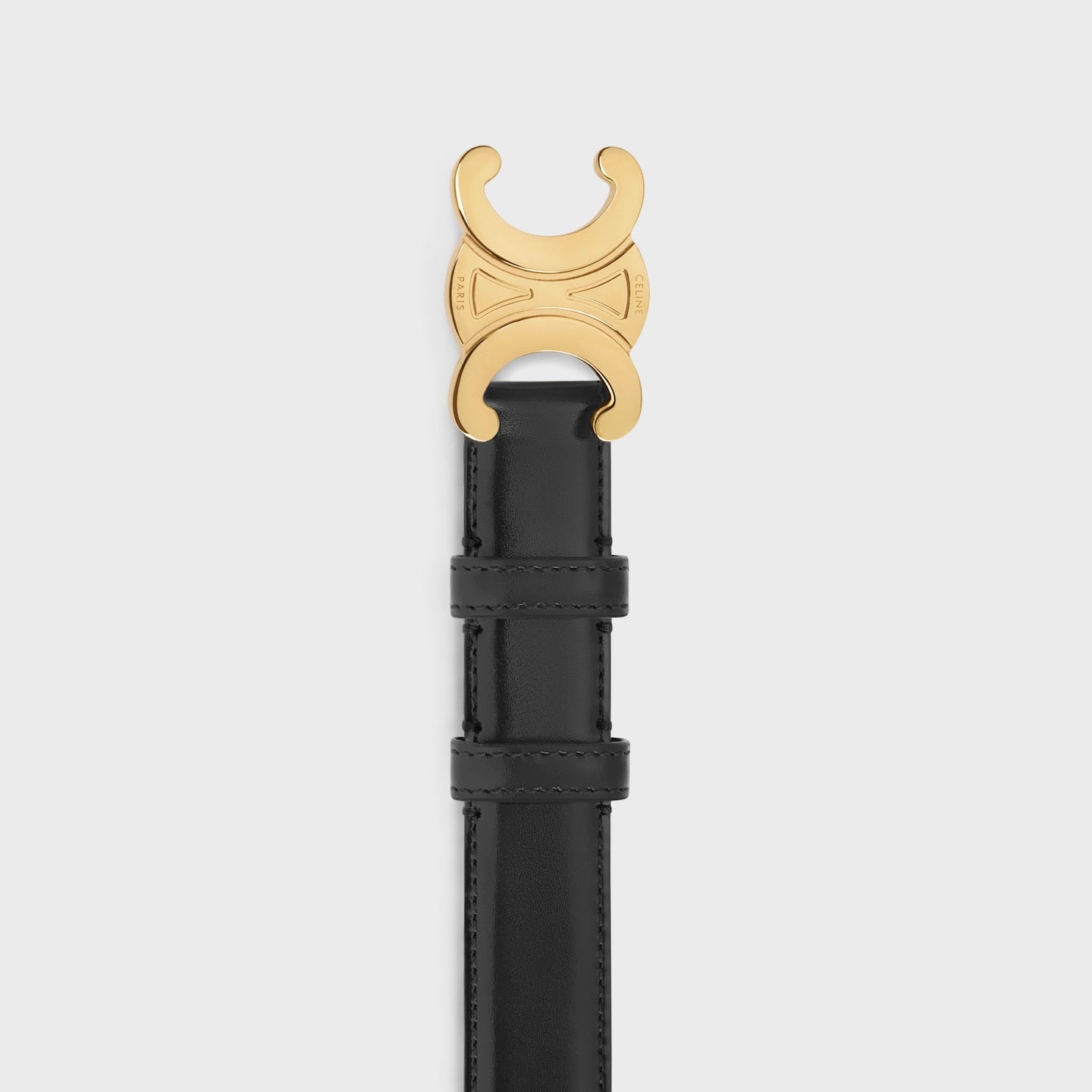 🔥8.8 LIMITED TIME SALE🔥 Celine triomphe 25mm belt in taurillon leather