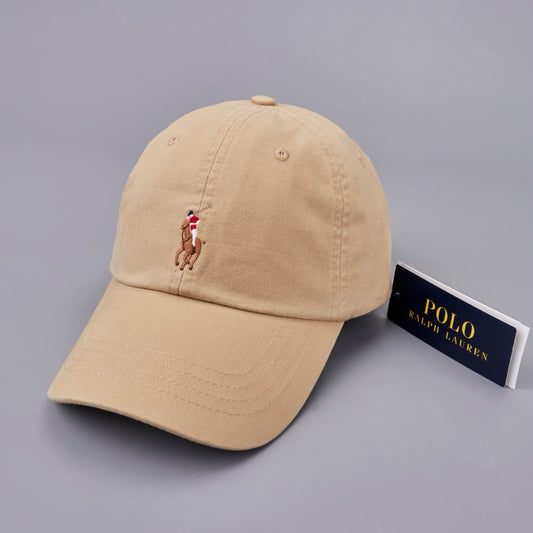Ralph lauren logo embroidered cotton cap