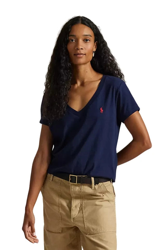 Ralph Lauren V-neck Logo T-shirt