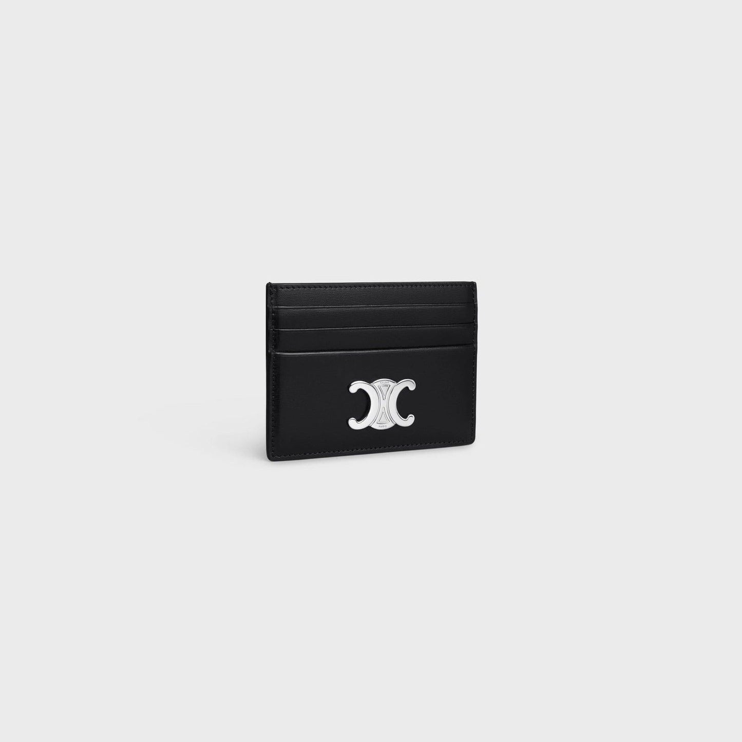 Celine sliver triomphe card holder ready stock