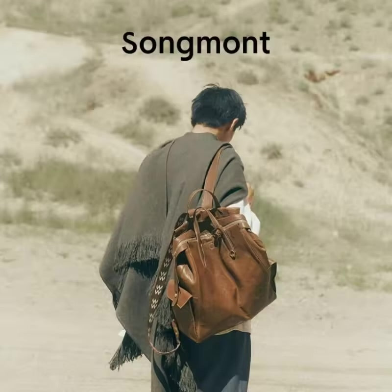 Songmont leather backpack