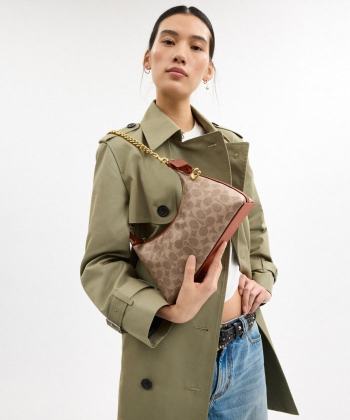 Coach juliet shoulder bag 25 in signature canvas