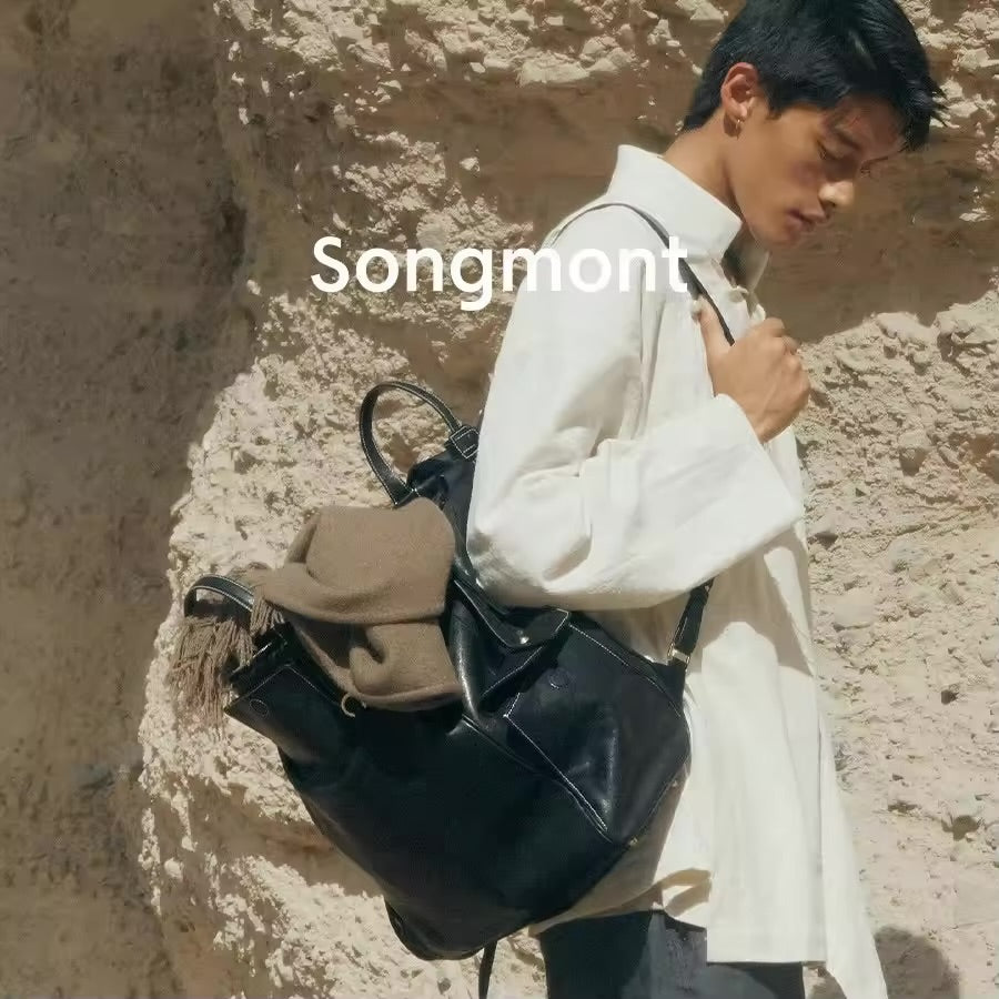 Songmont leather backpack