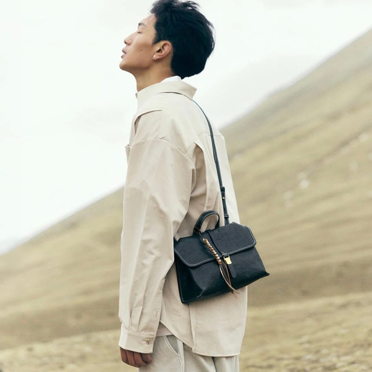 Songmont small shan scatchel bag