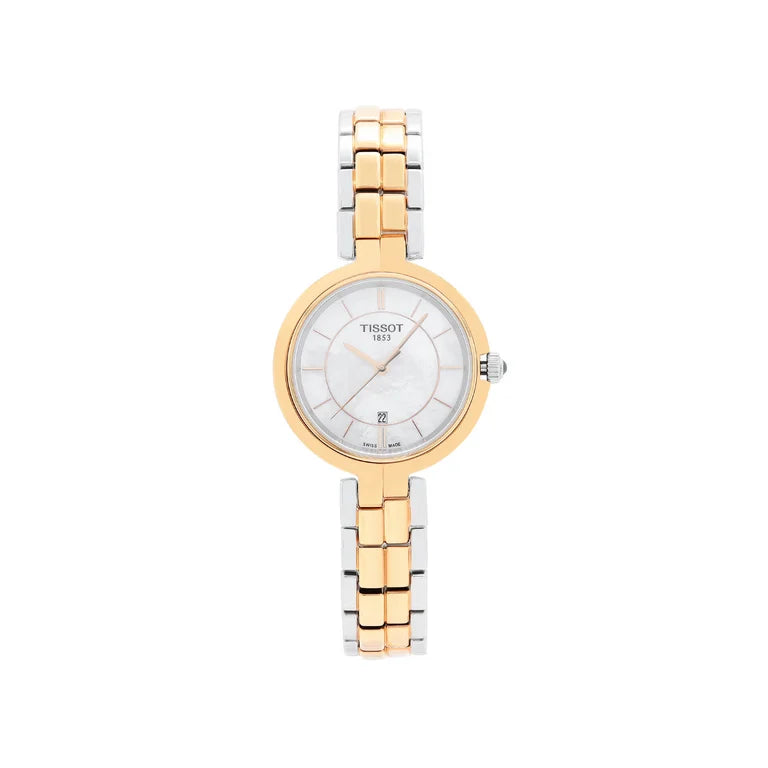 Tissot Flamingo 26mm Two Tone Ladies Watch