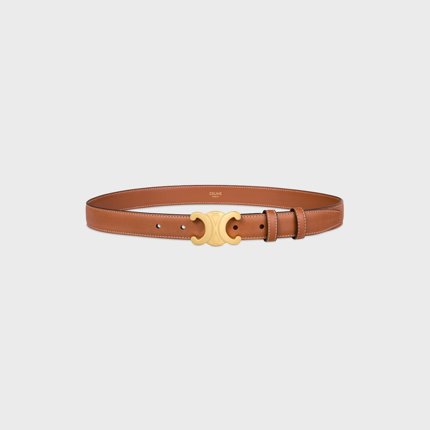 🔥8.8 LIMITED TIME SALE🔥 Celine triomphe 25mm belt in taurillon leather