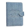 Chanel Denim Passport Holder