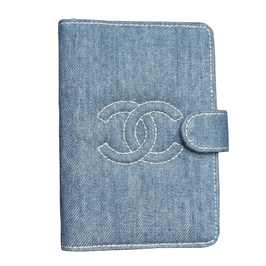 Chanel Denim Passport Holder