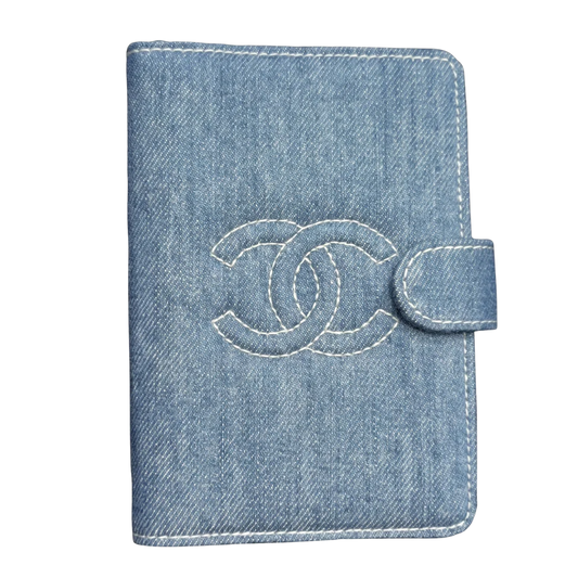 Chanel Denim Passport Holder