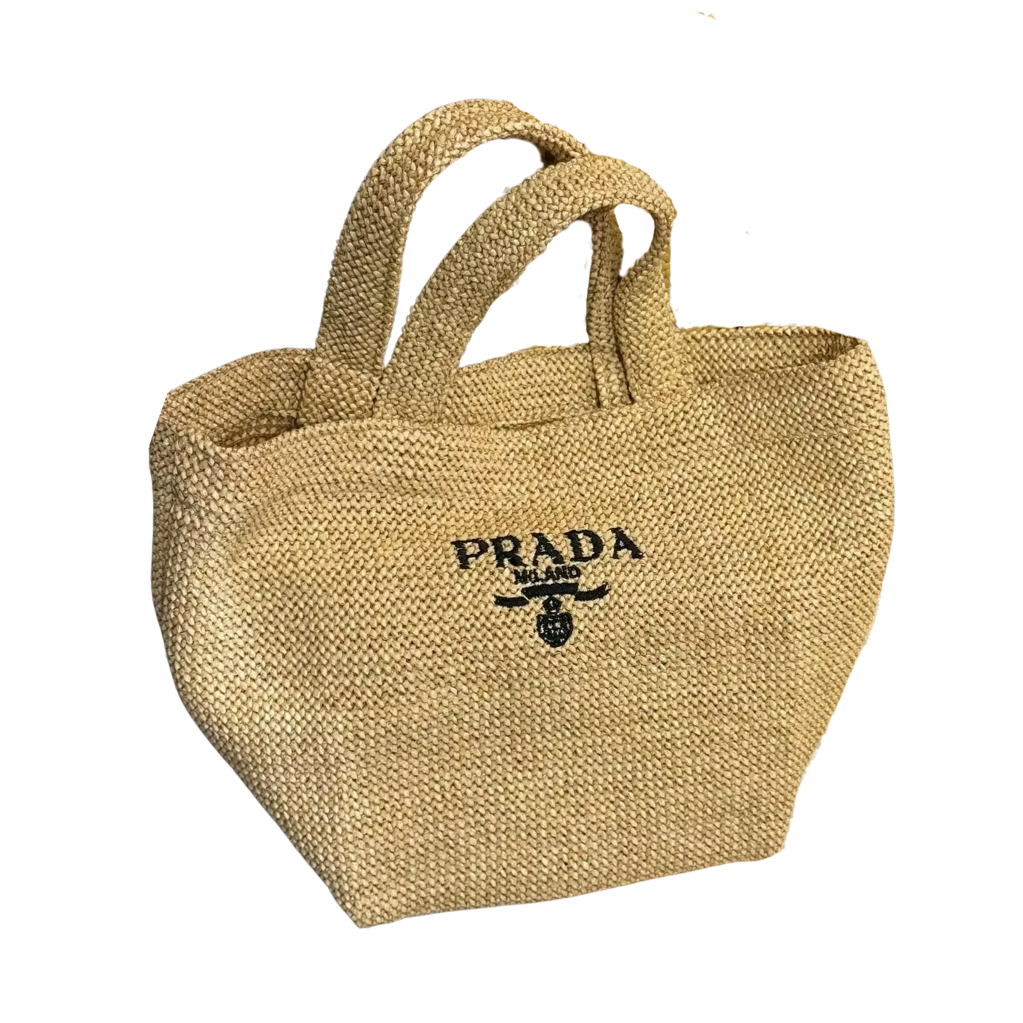 Prada Raffia Handbag