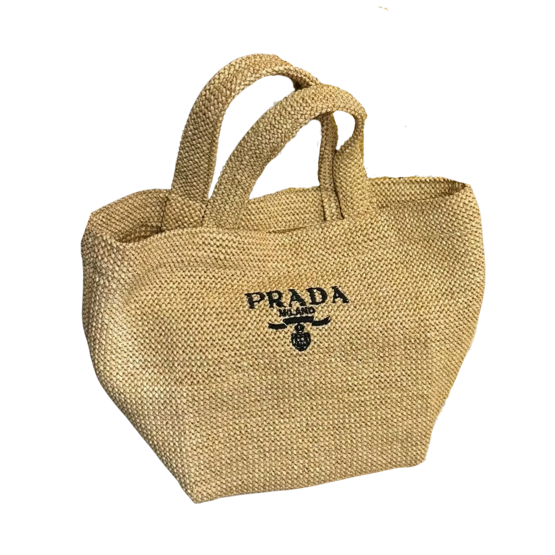 Prada Raffia Handbag