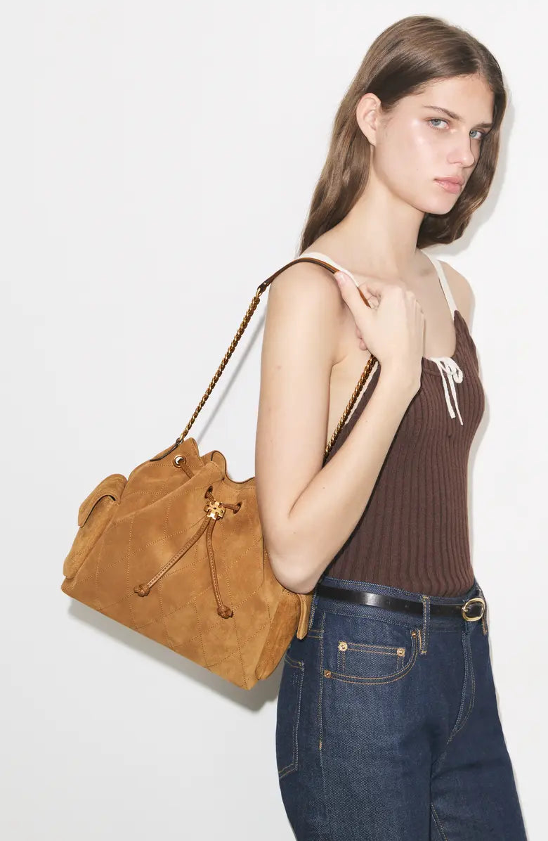 Tory Burch Charlie Quilted Shoulder Bag